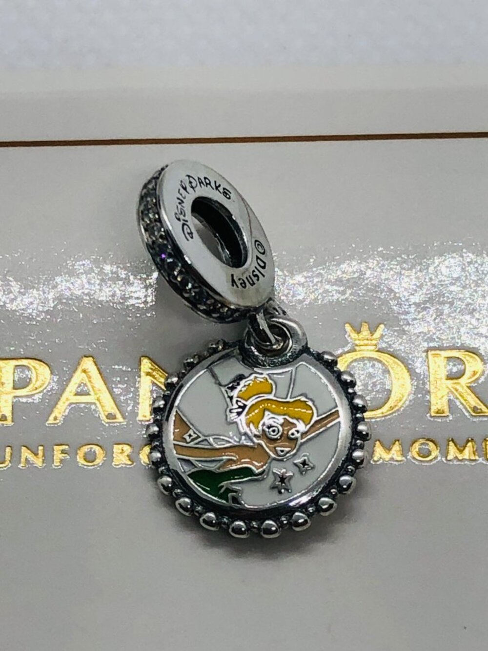 Pandora Disney Tinkerbell 70 Years Anniversary charm S925 Silver with box